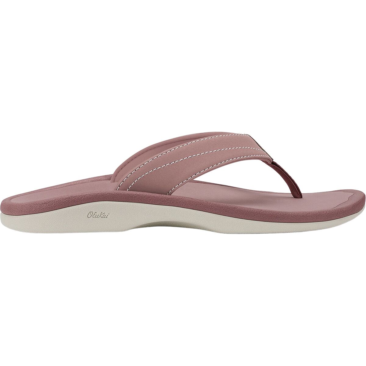 Image of Olukai Ohana Sandal - Women's Coral Rose/Coral Rose, 6.0