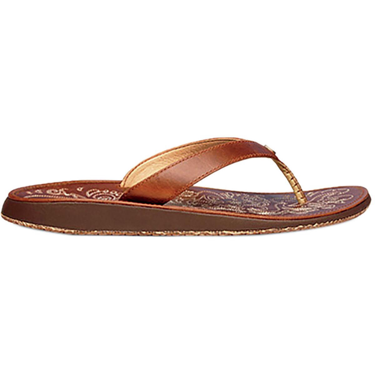 Olukai Olukai Paniolo Flip Flop - Women's Natural/Natural, 10.0