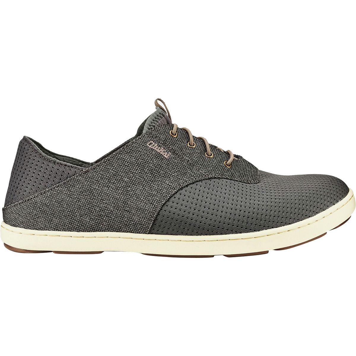 Image of Olukai Nohea Moku Shoe - Men's Charcoal/Clay, 9.0