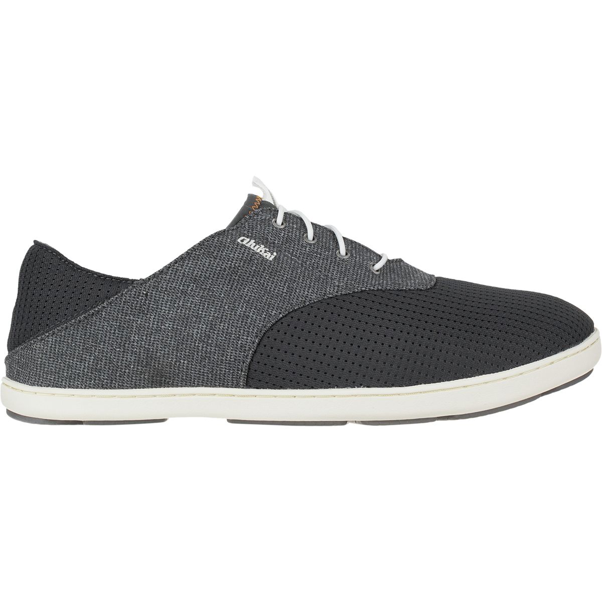 Image of Olukai Nohea Moku Shoe - Men's Dark Shadow/Dark Shadow, 9.5