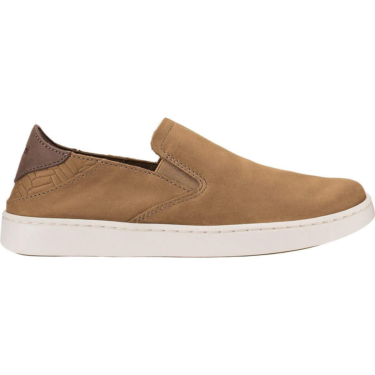 Olukai Olukai Pehuea Leather Shoe - Women's Sahara/Toffee, 8.5
