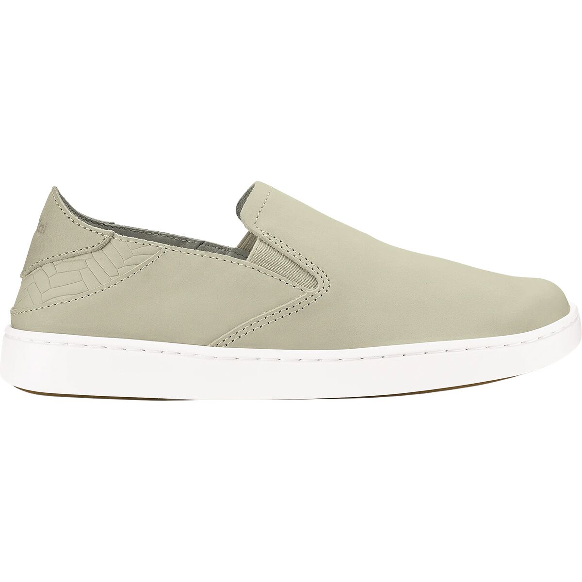 Image of Olukai Pehuea Leather Shoe - Women's Tapa/Ecru, 12.0