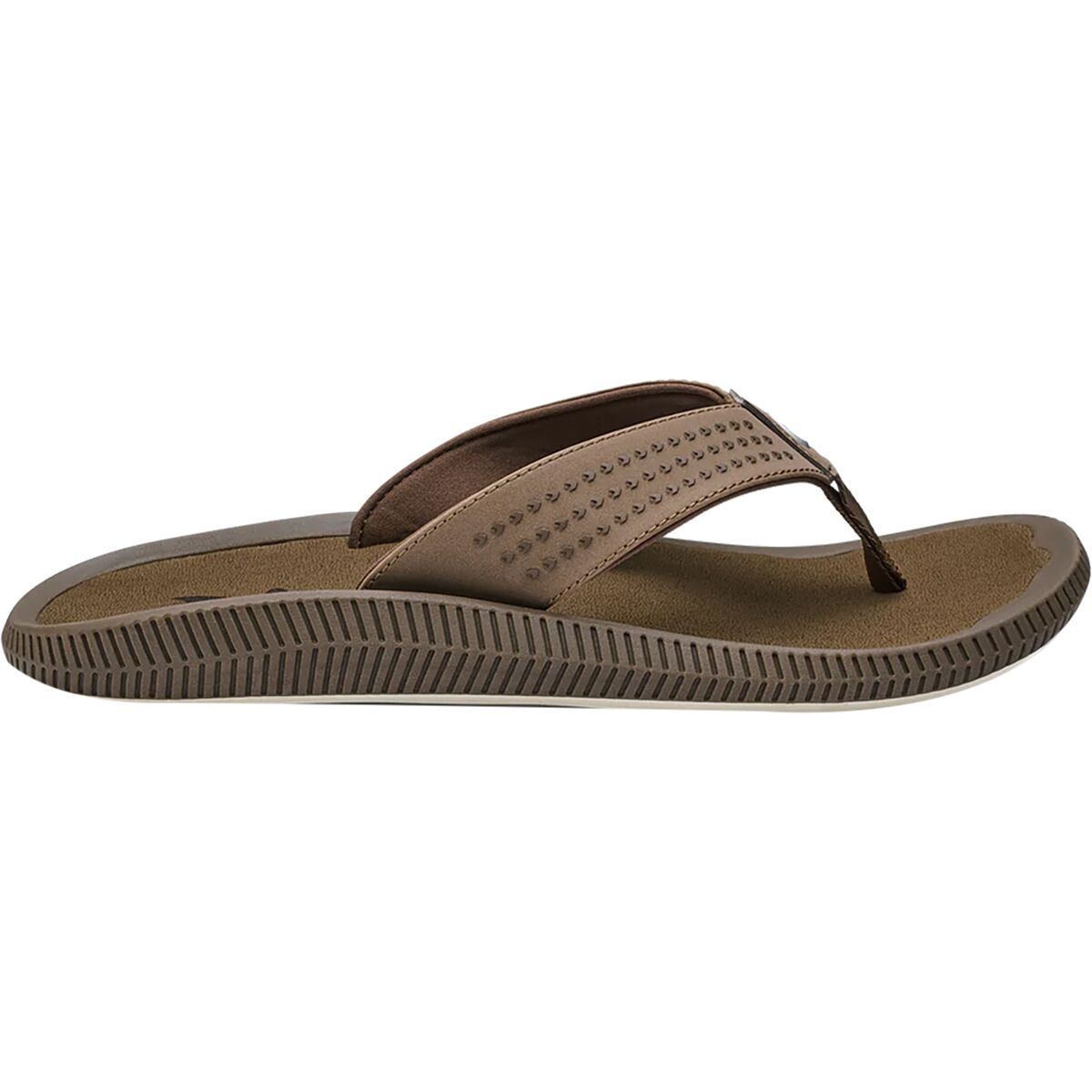 Olukai Ulele Flip Flop - Men's Mustang/Mustang, 13.0