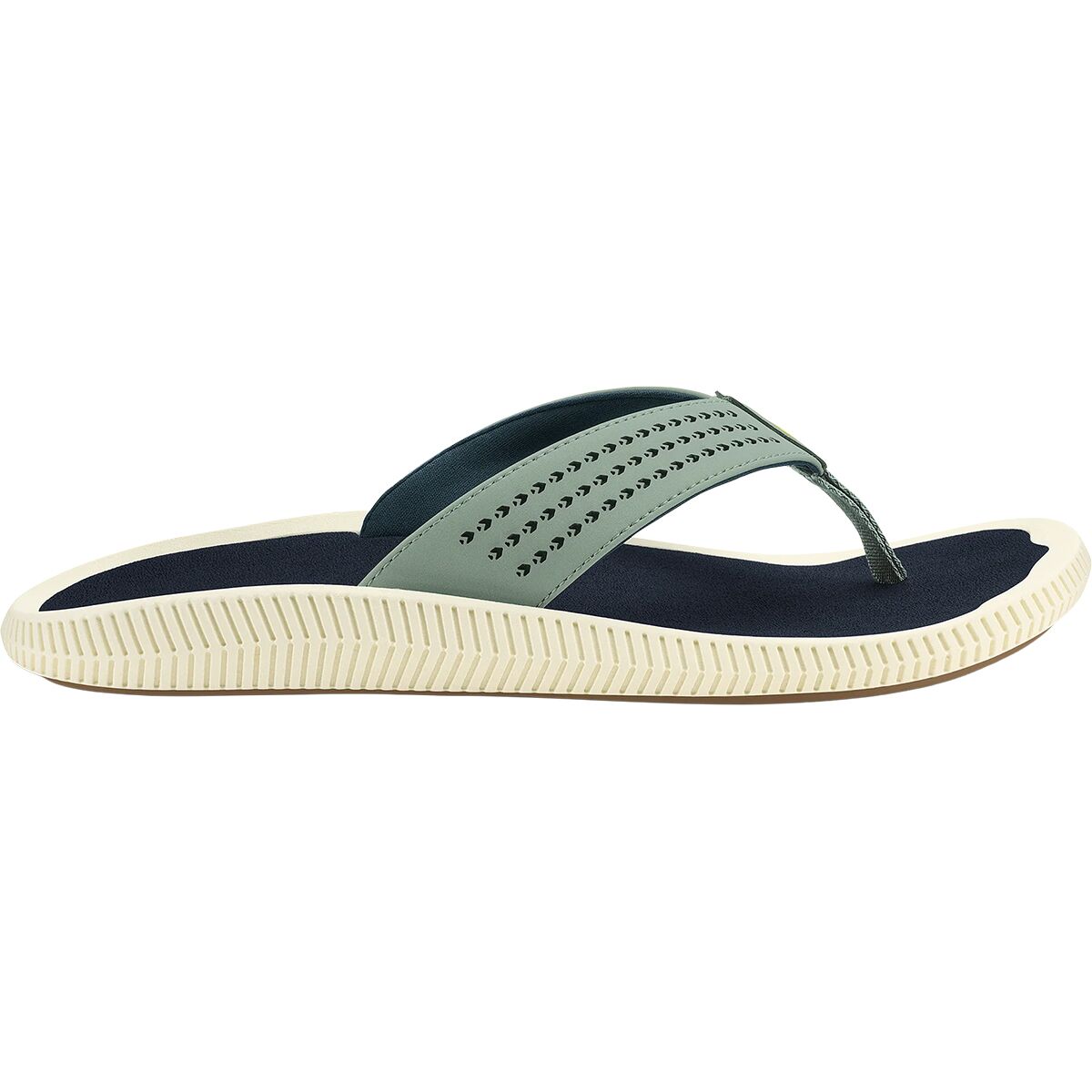 Image of Olukai Ulele Flip Flop - Men's Seagreen/Trench Blue, 13.0