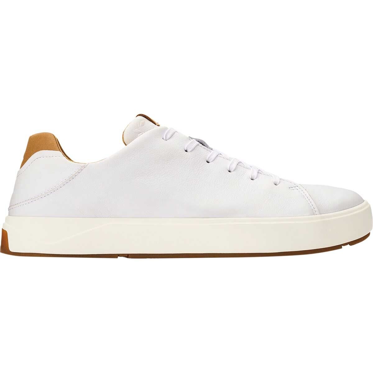 Image of Olukai Lae'Ahi Li 'Ili Shoe - Men's Bright White/Bright White, 10.0
