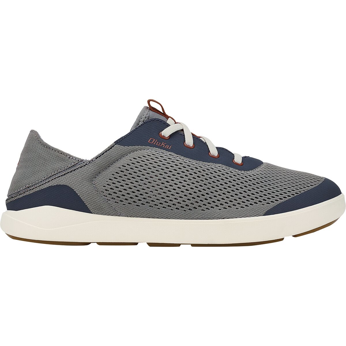 Image of Olukai Moku Pae Shoe - Men's Ash/Trench Blue, 10.0