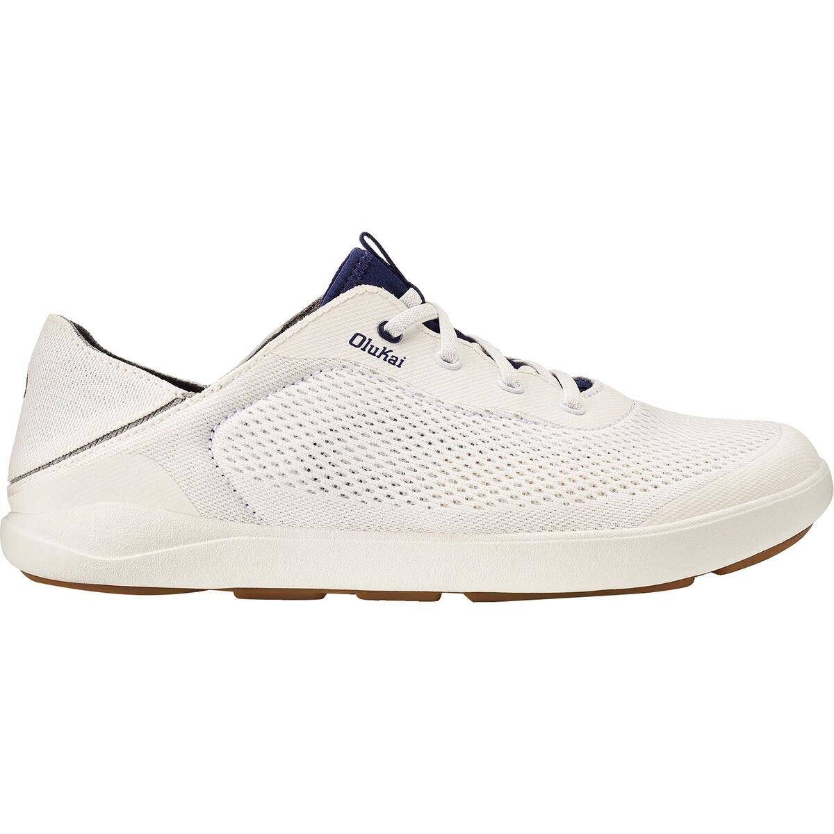 Image of Olukai Moku Pae Shoe - Men's Bright White/Pacifica, 9.5