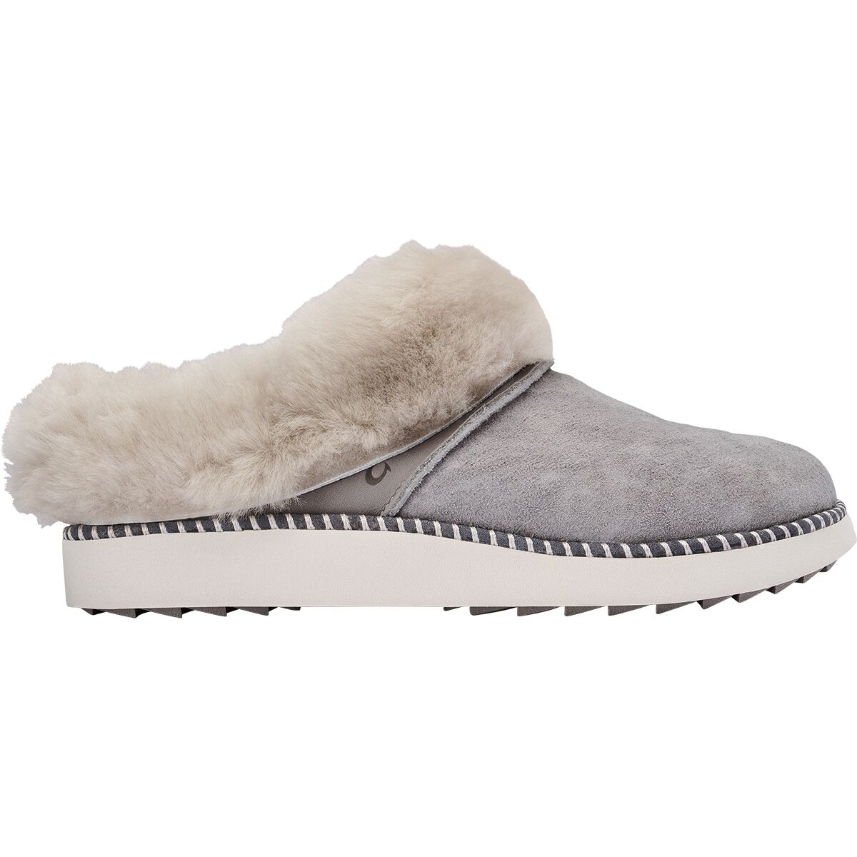 Image of Olukai Ku'I Slipper - Women's Fog/Mist Grey, 6.0
