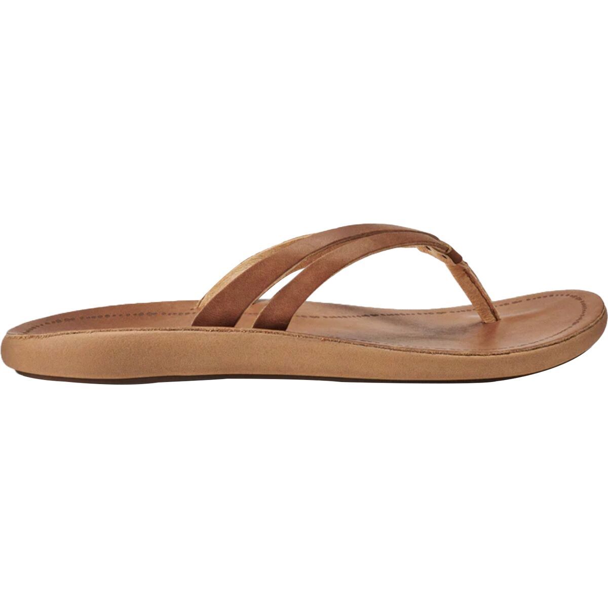 Olukai Kapehe Luana Flip Flop - Women's Sahara/Sahara, 6.0