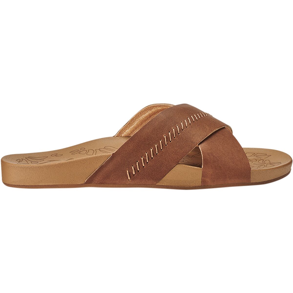 Image of Olukai Kipe'a 'Olu Slide Sandal - Women's Sahara/Sahara, 6.0