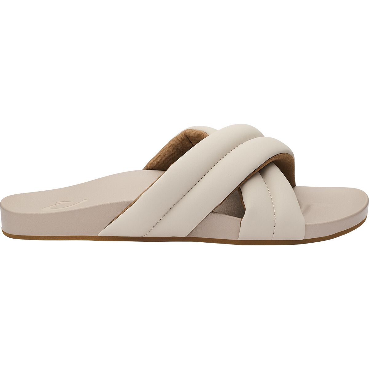Image of Olukai Hila Sandal - Women's Cloudy/Cloudy, 8.0