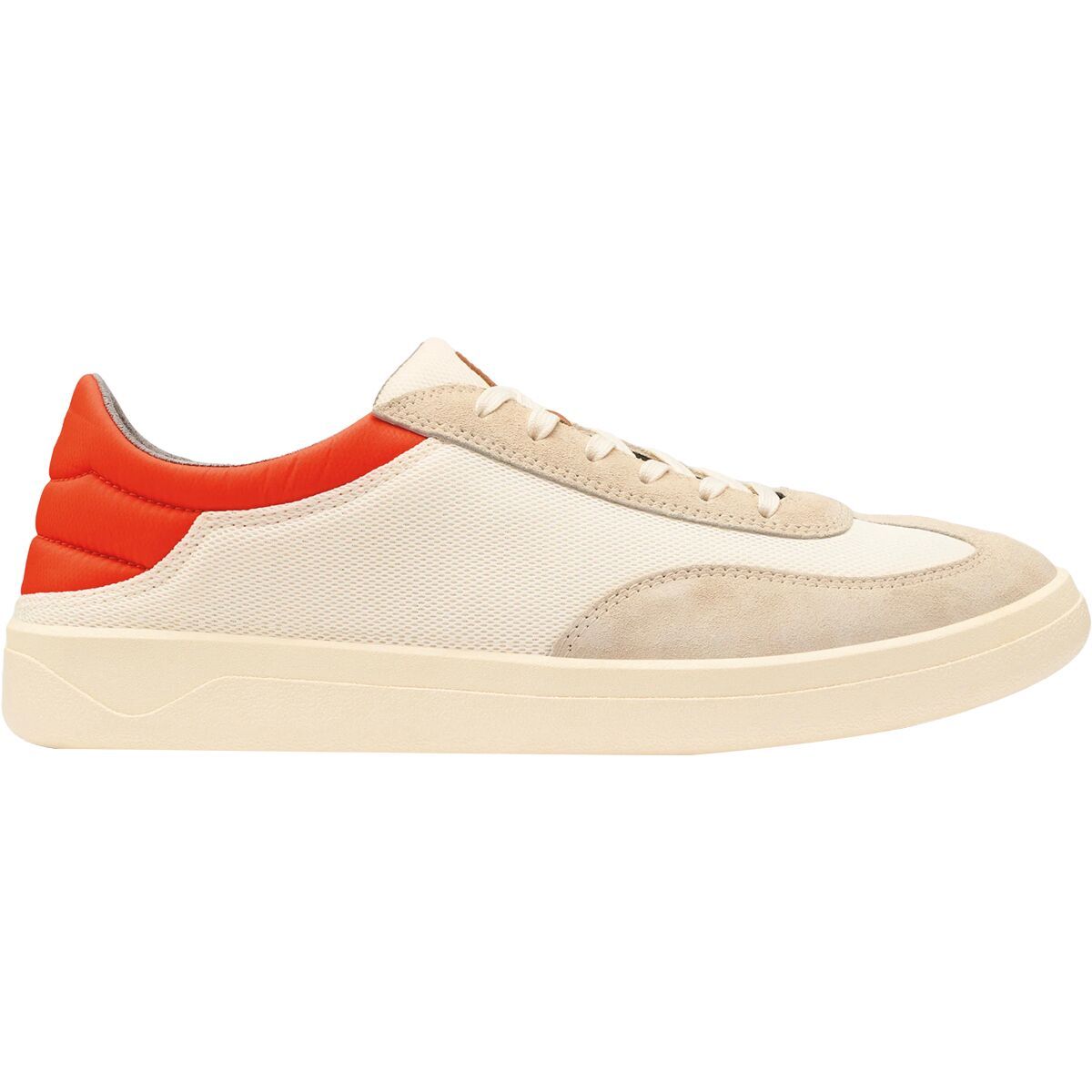 Olukai Punini Shoe - Men's Off White/Molten Orange, 11.0