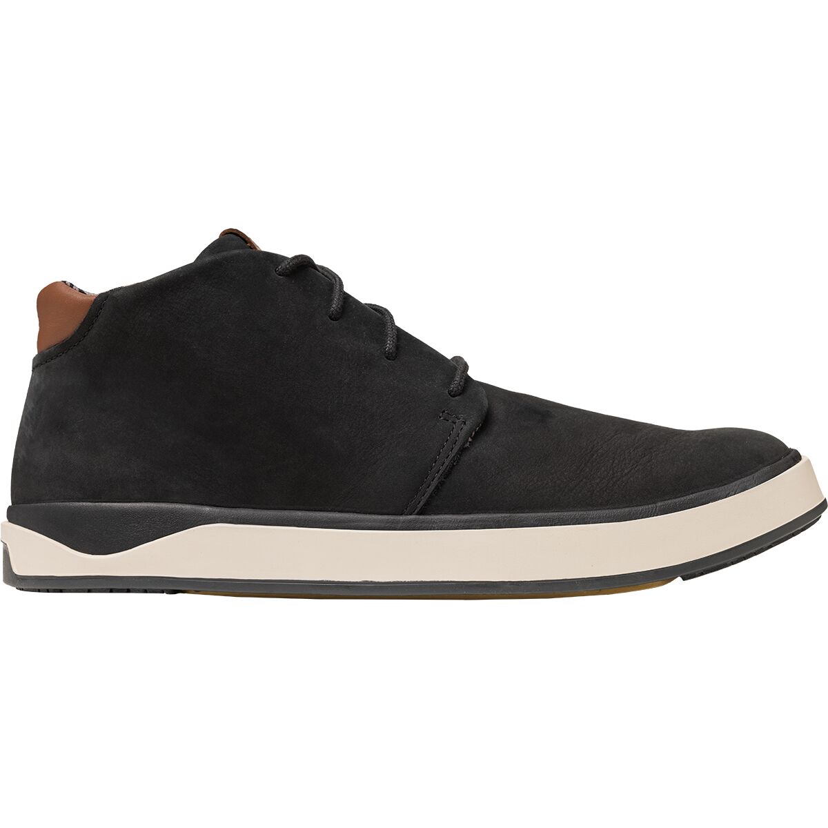 Image of Olukai Papaku 'Ili Shoe - Men's Black/Black, 13.0