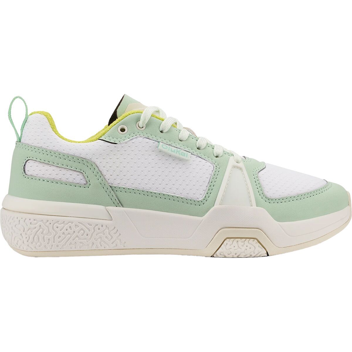 Image of Olukai Anau Shoe - Women's Bright White/Pale Mint, 7.0