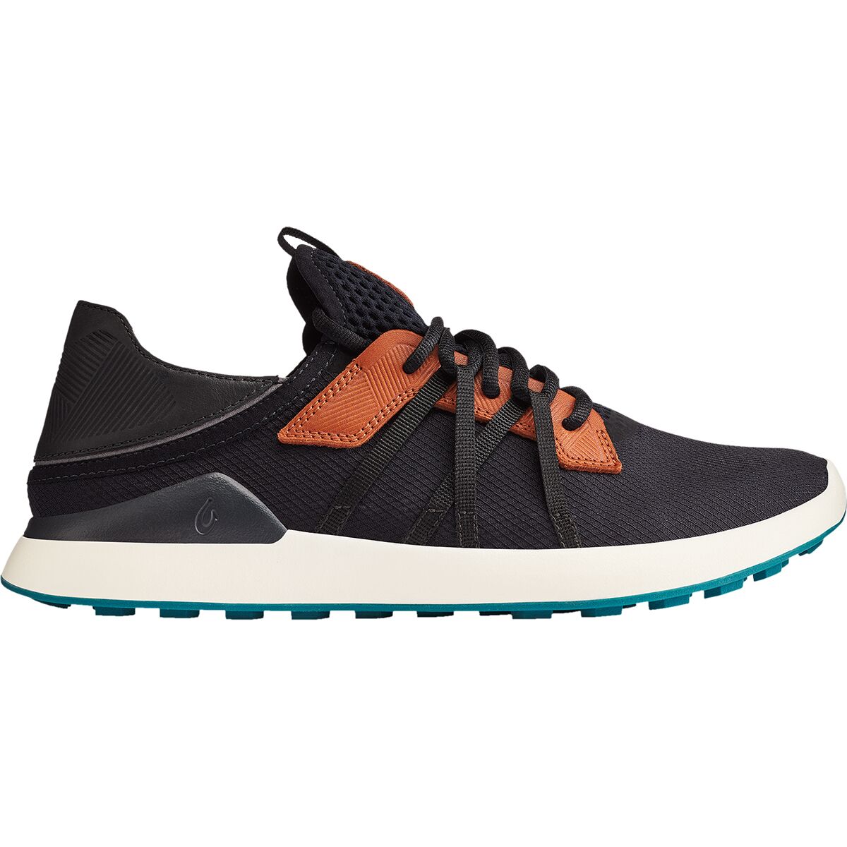Image of Olukai Manele Shoe - Men's Black/Dark Shadow, 7.0