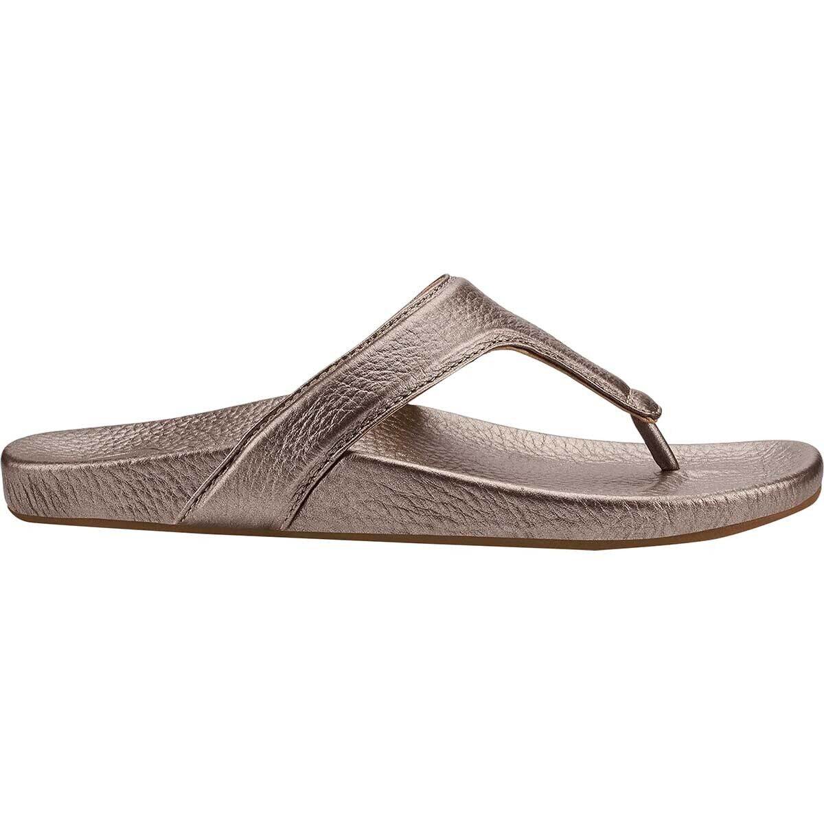 Image of Olukai Kipe'a Lipi Sandal - Women's Bubbly/Bubbly, 10.0