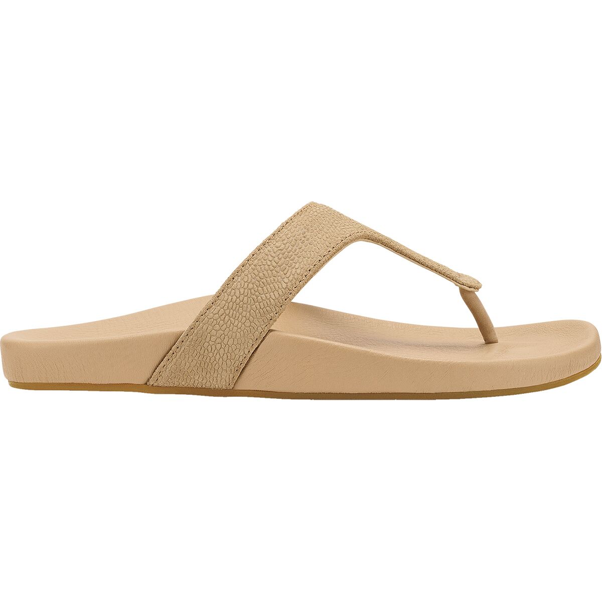 Image of Olukai Kipe'a Lipi Sandal - Women's Warm Sand/Warm Sand, 8.0
