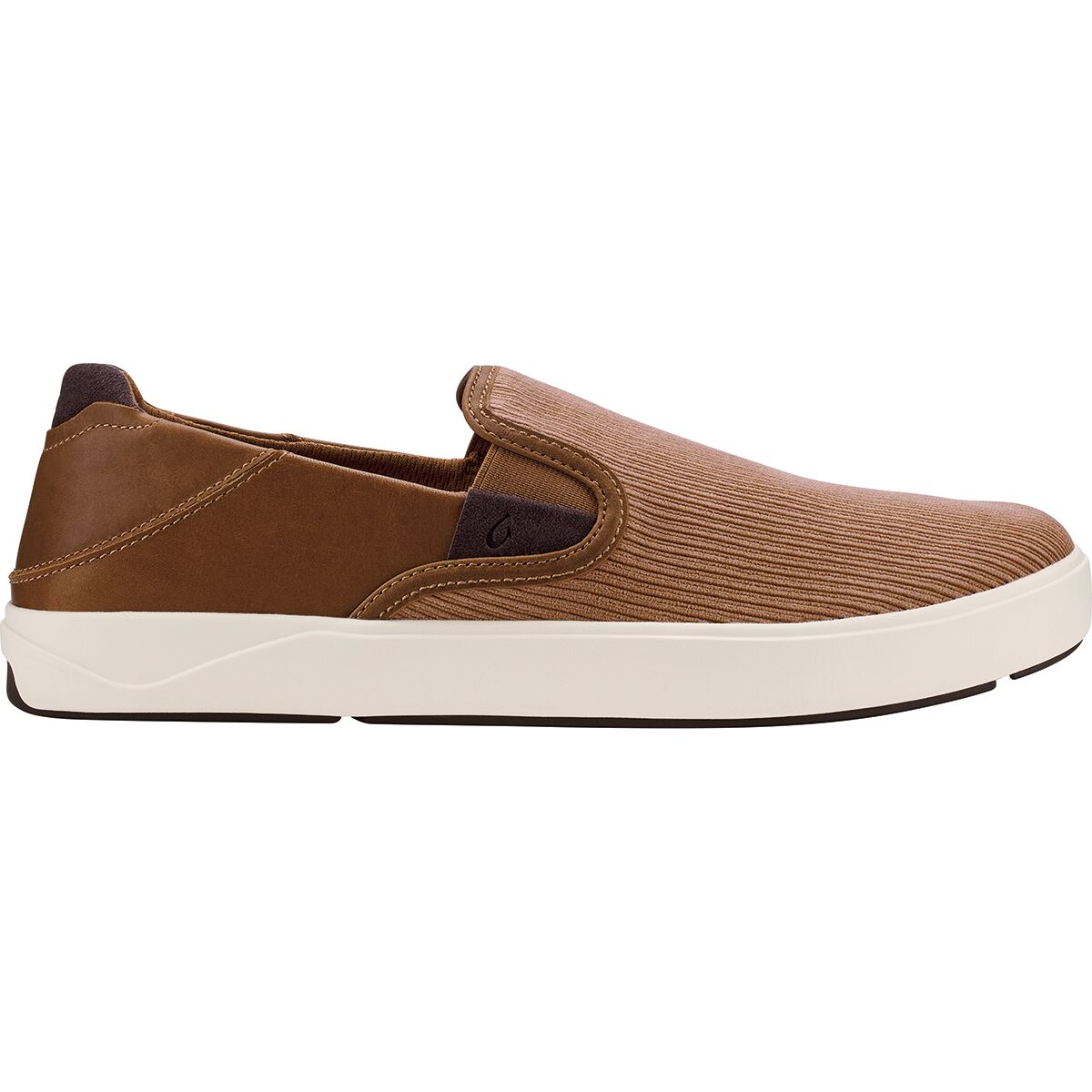 Image of Olukai Lae'ahi Kapa Shoe - Men's Tan/Dark Wood, 10.5