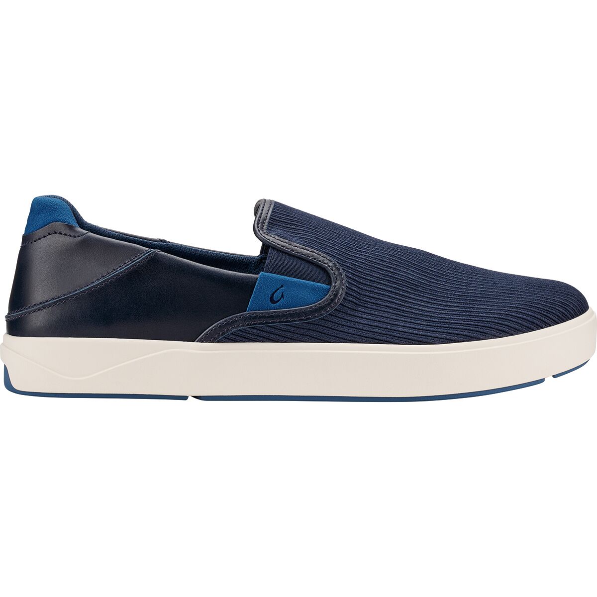 Image of Olukai Lae'ahi Kapa Shoe - Men's Trench Blue/Channel Blue, 9.0