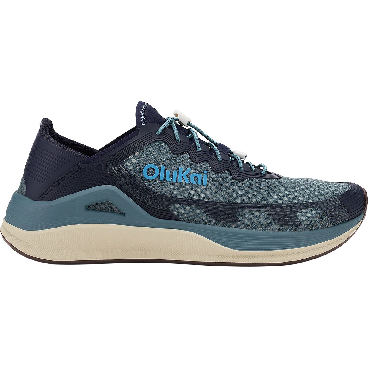 Image of Olukai Ahi Shoe - Men's Storm/Trench Blue, 8.5