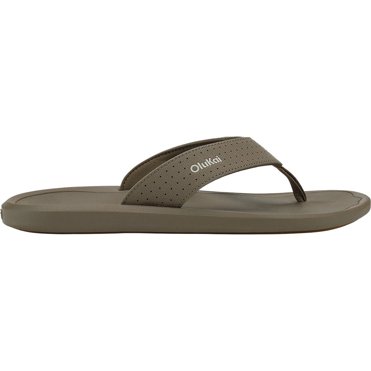 Image of Olukai Ki'i Flip Flop - Men's Walnut/Walnut, 8.0