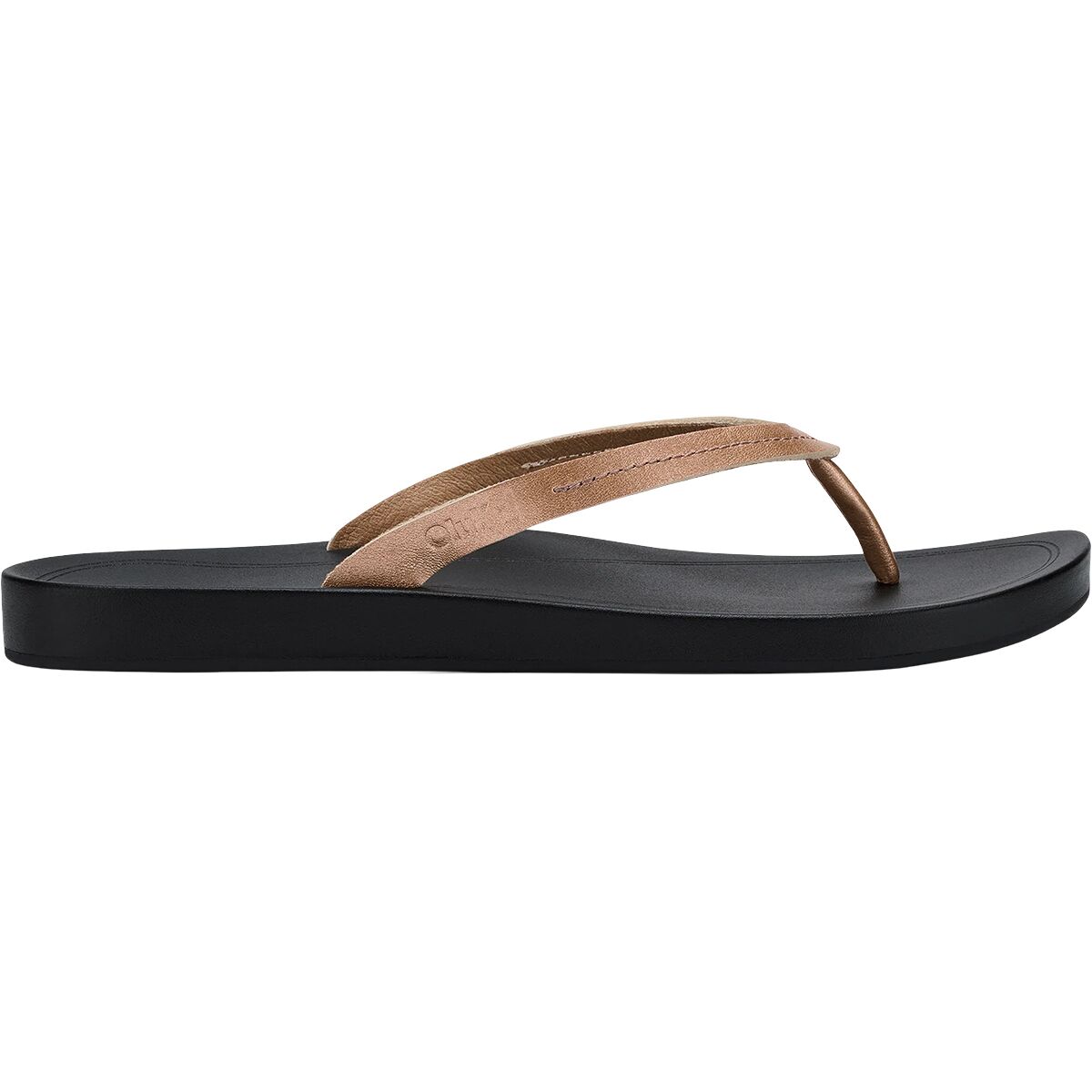 Image of Olukai Lalahi Flip Flop - Women's Copper/Lava Rock, 9.0