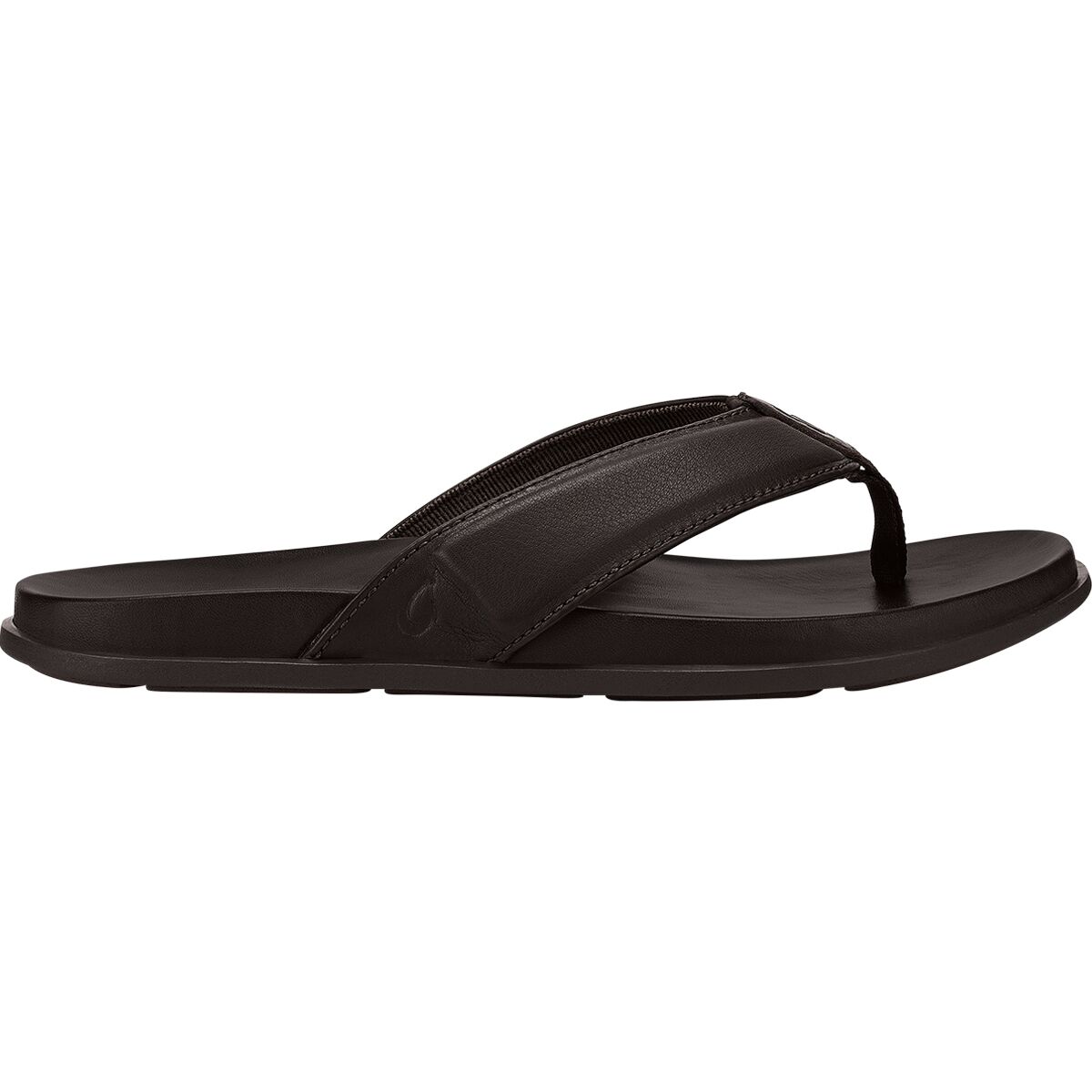 Image of Olukai Olali Flip Flop - Men's Dark Java/Dark Java, 10.0