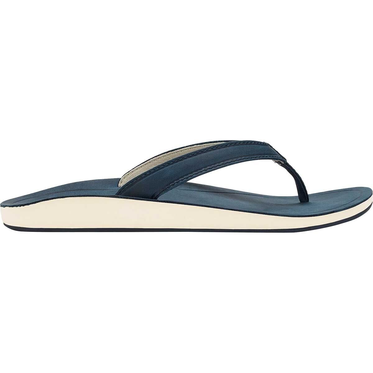 Image of Olukai Southshore Flip Flop - Women's Mood Indigo/Mood Indigo, 11.0