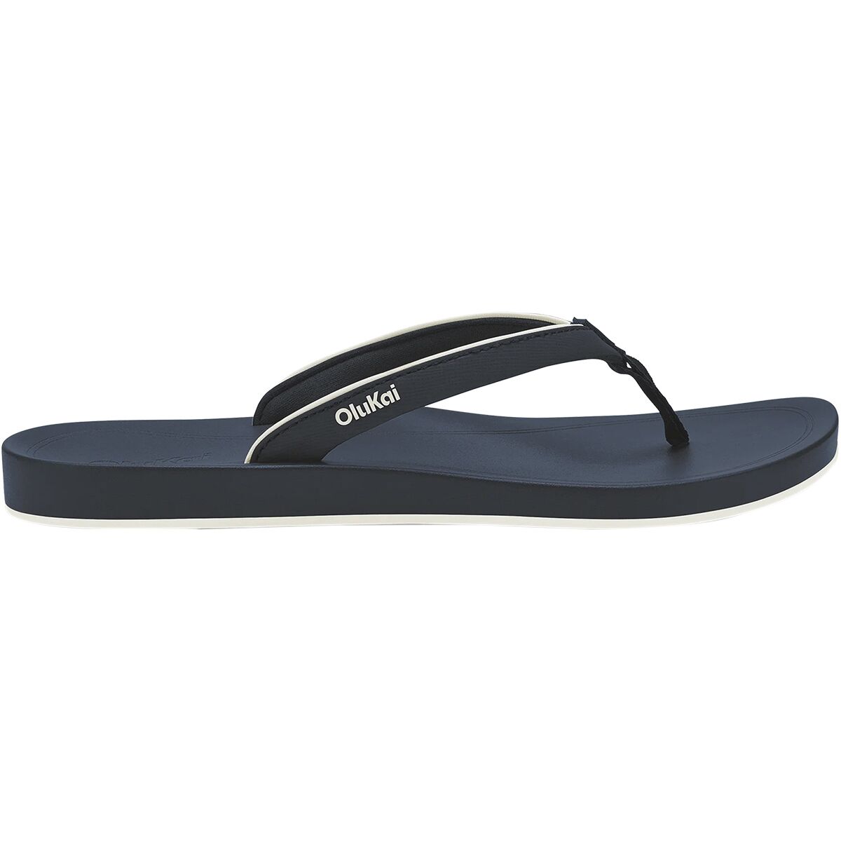Image of Olukai Uiki Flip Flop - Women's Mood Indigo/Pa'i, 10.0