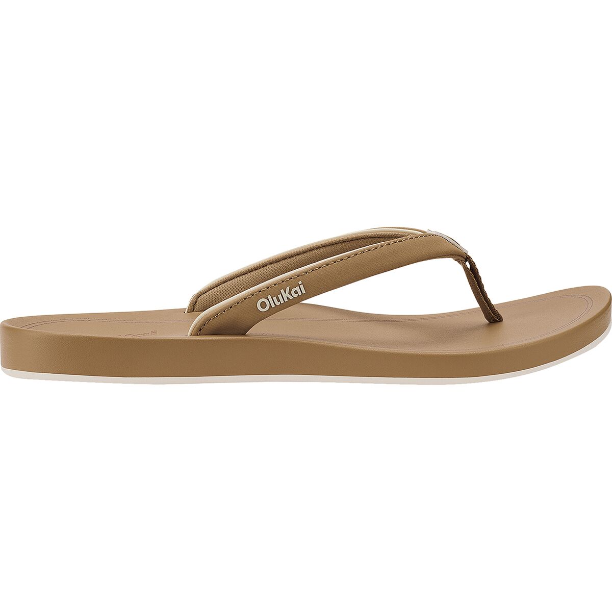 Image of Olukai Uiki Flip Flop - Women's Warm Sand/Warm Sand, 11.0