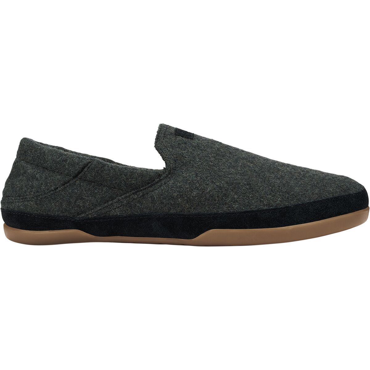 Image of Olukai Kalawa Shoe - Men's Dark Shadow/Dark Shadow, 12.0