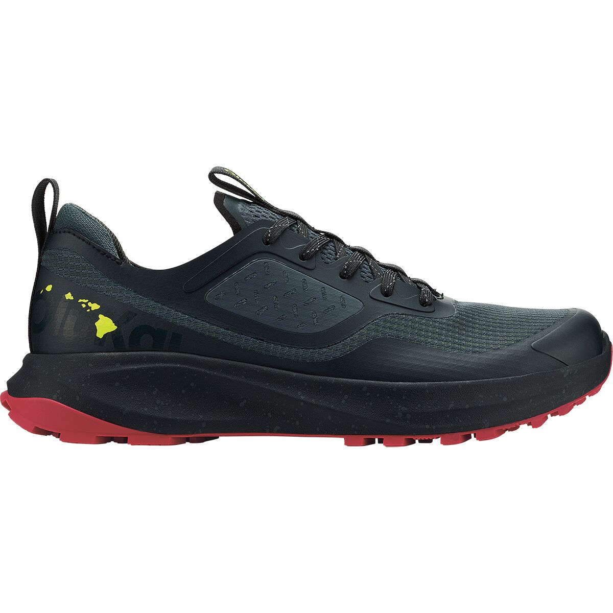 Olukai Olukai Makiki Shoe - Men's Lava Rock/HLA, 8.5