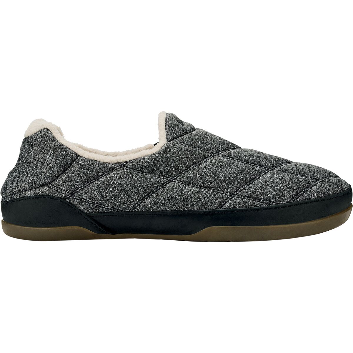 Image of Olukai Puku'i Shoe - Men's Dark Shadow/Lava Rock, 9.0