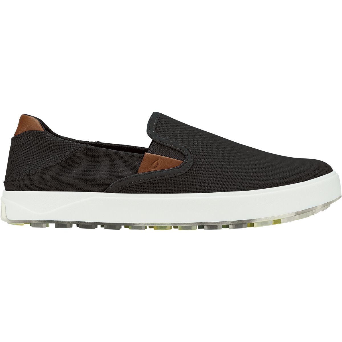 Image of Olukai Wai'alae Slip-On Shoe - Men's Lava Rock/Lava Rock, 11.0