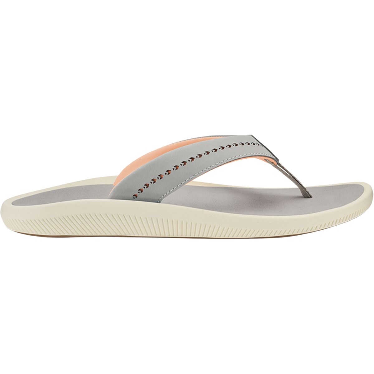 Image of Olukai Ulele Flip Flop - Women's Ash/Ash, 12.0