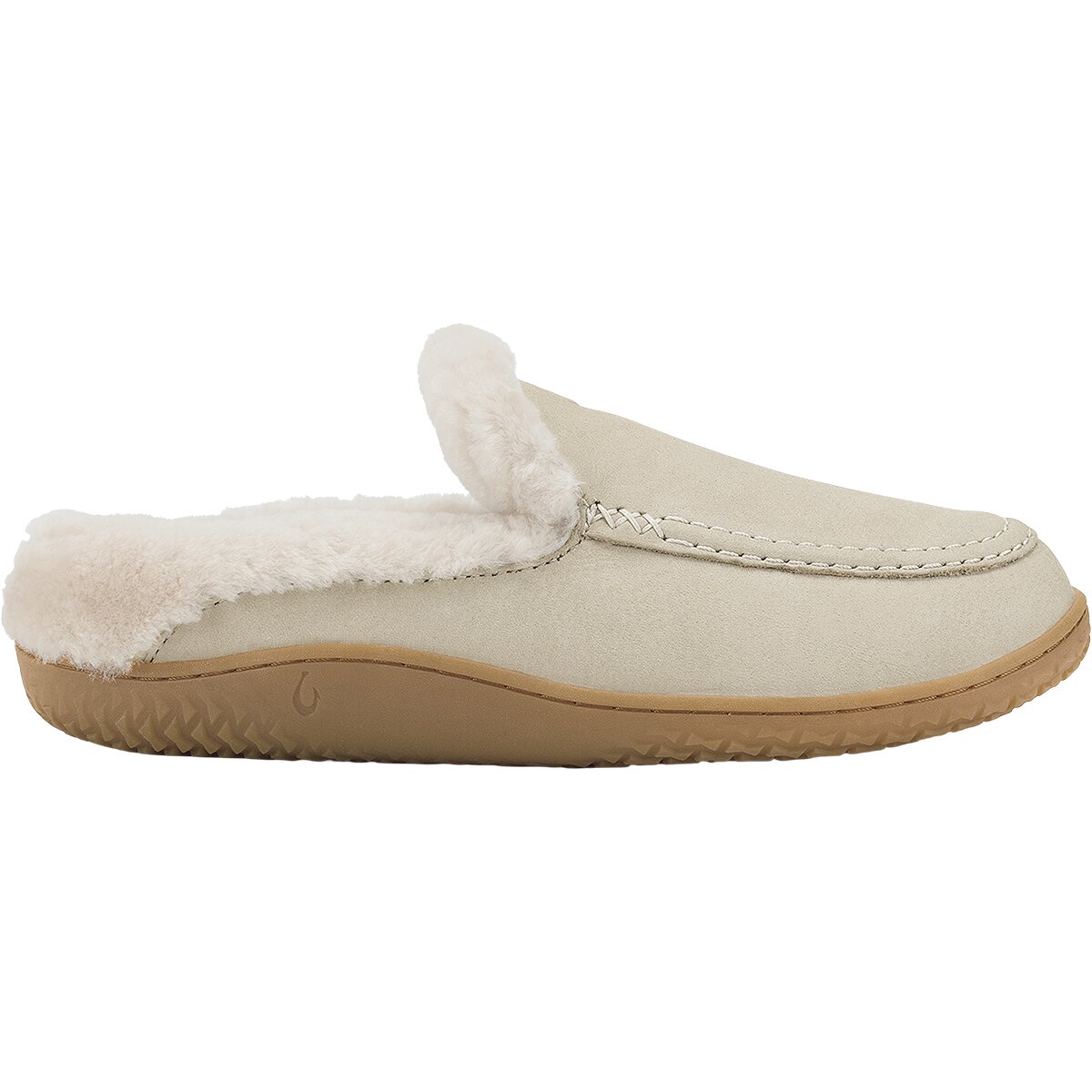 Image of Olukai Nohea Kolo Slipper - Women's Ecru/Ecru, 9.0