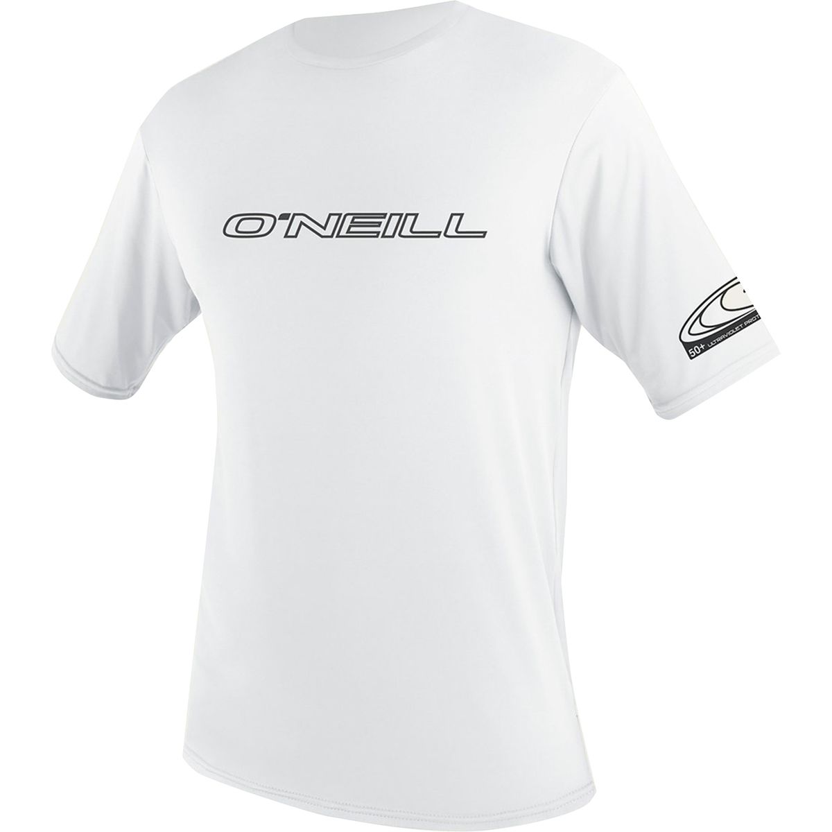 Image of O'Neill Basic Skins Rash T-Shirt - Men's White, XL