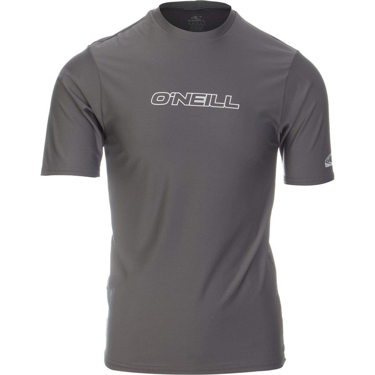 Image of O'Neill Basic Skins Rash T-Shirt - Men's Smoke, L