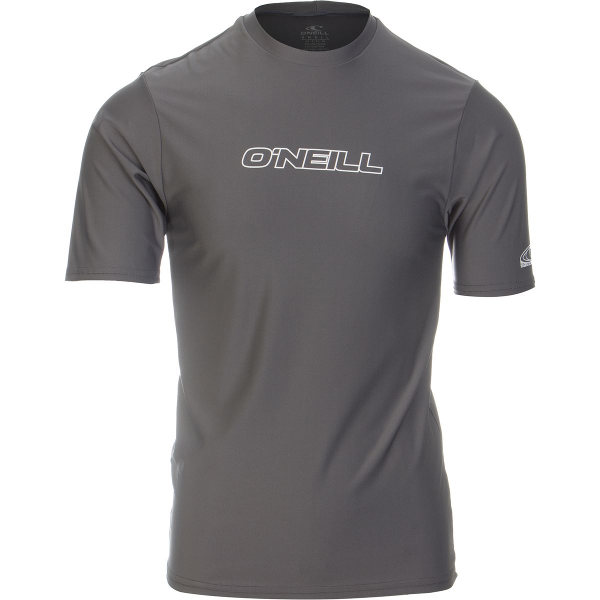 Image of O'Neill Basic Skins Rash T-Shirt - Men's Smoke, S