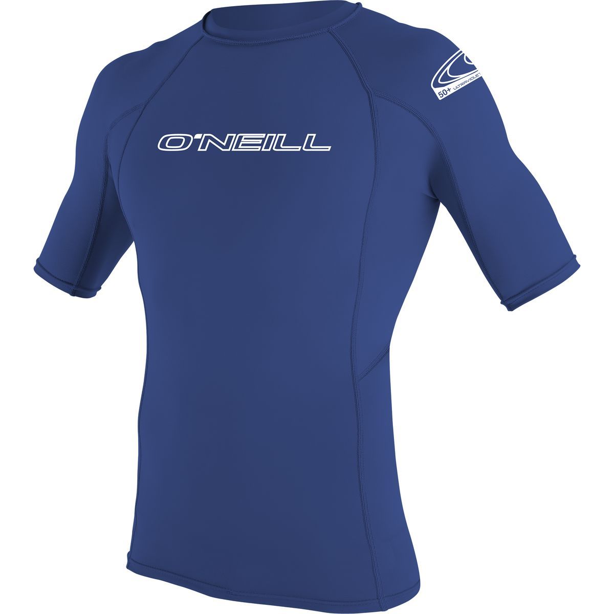 Image of O'Neill Basic Skins 50+ Rashguard - Men's Pacific Blue, XL