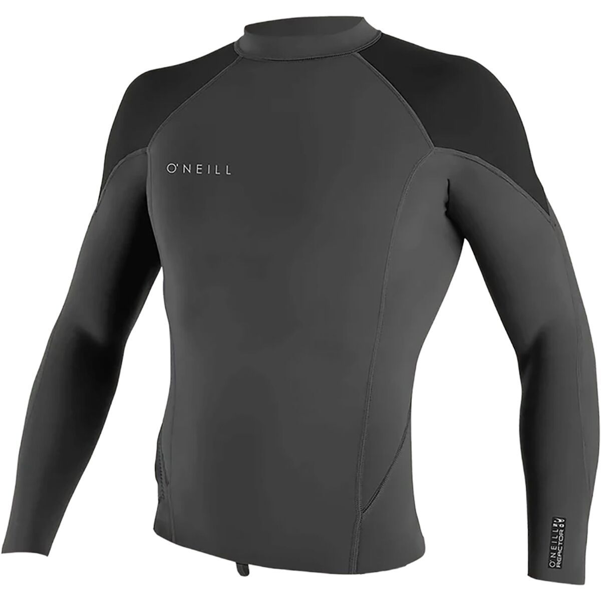 Image of O'Neill Reactor II Long-Sleeve Top - Men's Graphite/Black/Cool Grey, XXL
