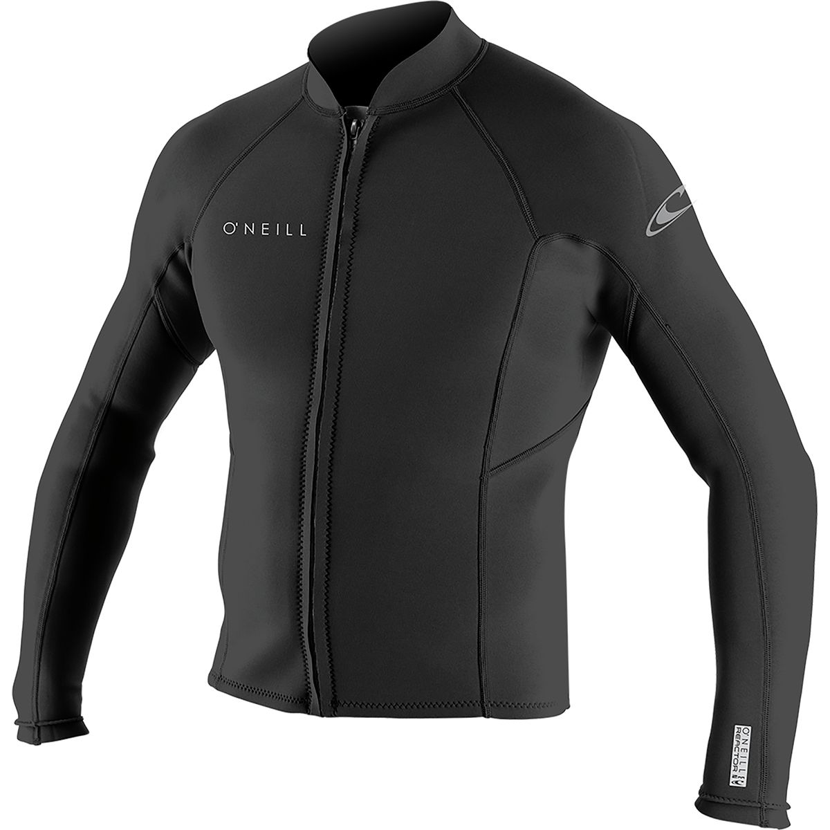 Image of O'Neill Reactor-2 1.5mm Front-Zip Jacket - Men's Black/Black, XXL