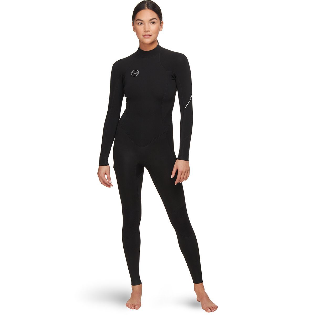Image of O'Neill Bahia 3/2mm Full Wetsuit - Women's Black/Black/Black, 8