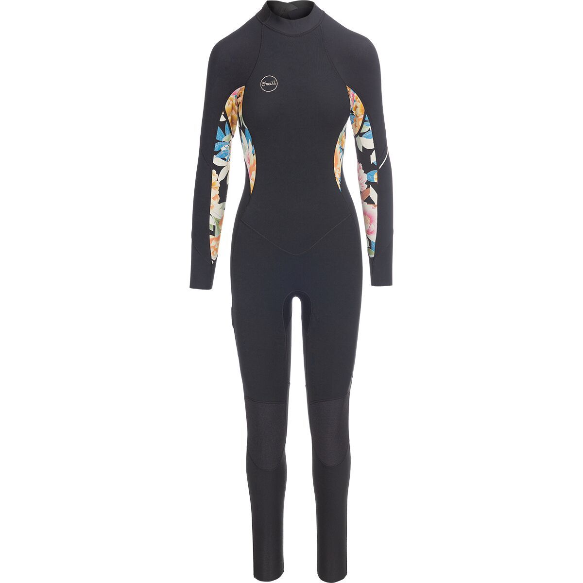 Image of O'Neill Bahia 3/2mm Full Wetsuit - Women's Black/Mikahflor/Black, 8