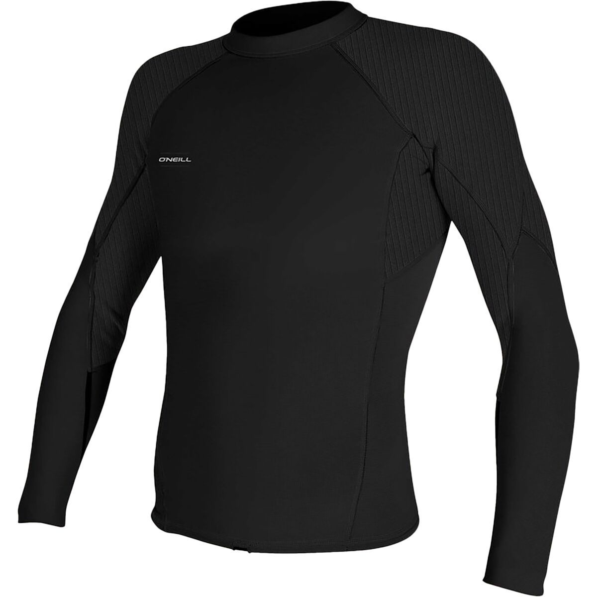 Image of O'Neill Hyperfreak 1.5mm Long-Sleeve Wetsuit Top - Men's Black/Black, S