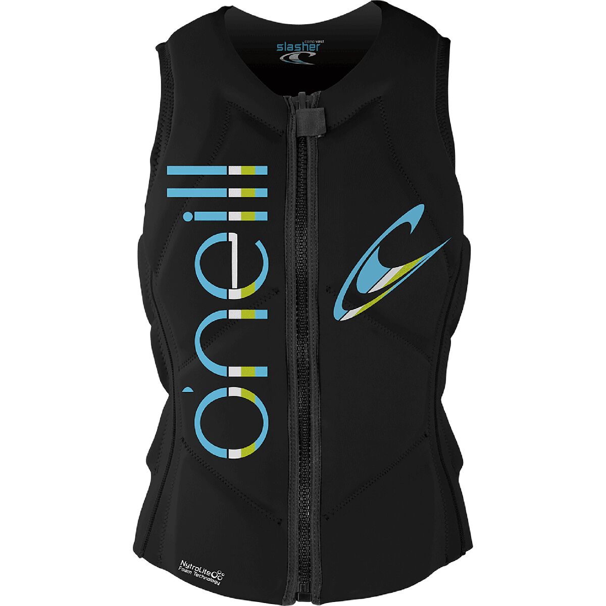 Image of O'Neill Slasher Comp Vest - Women's Black/Black, 12