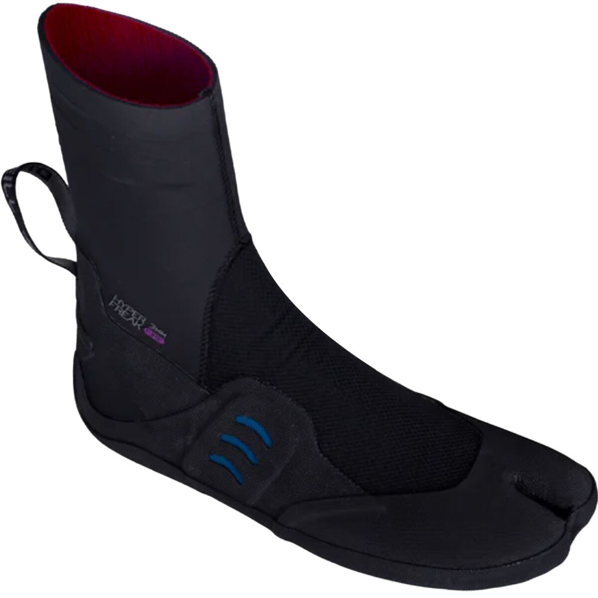O'Neill Hyperfreak Fire 3mm St Booties - Women's Black/Tidepool, 10.0