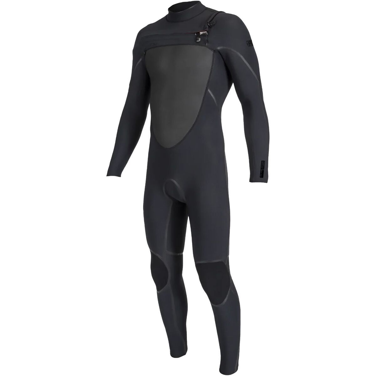 Image of O'Neill Psycho Tech 4/3+mm Chest-Zip Full Wetsuit - Men's Black/Black, MS
