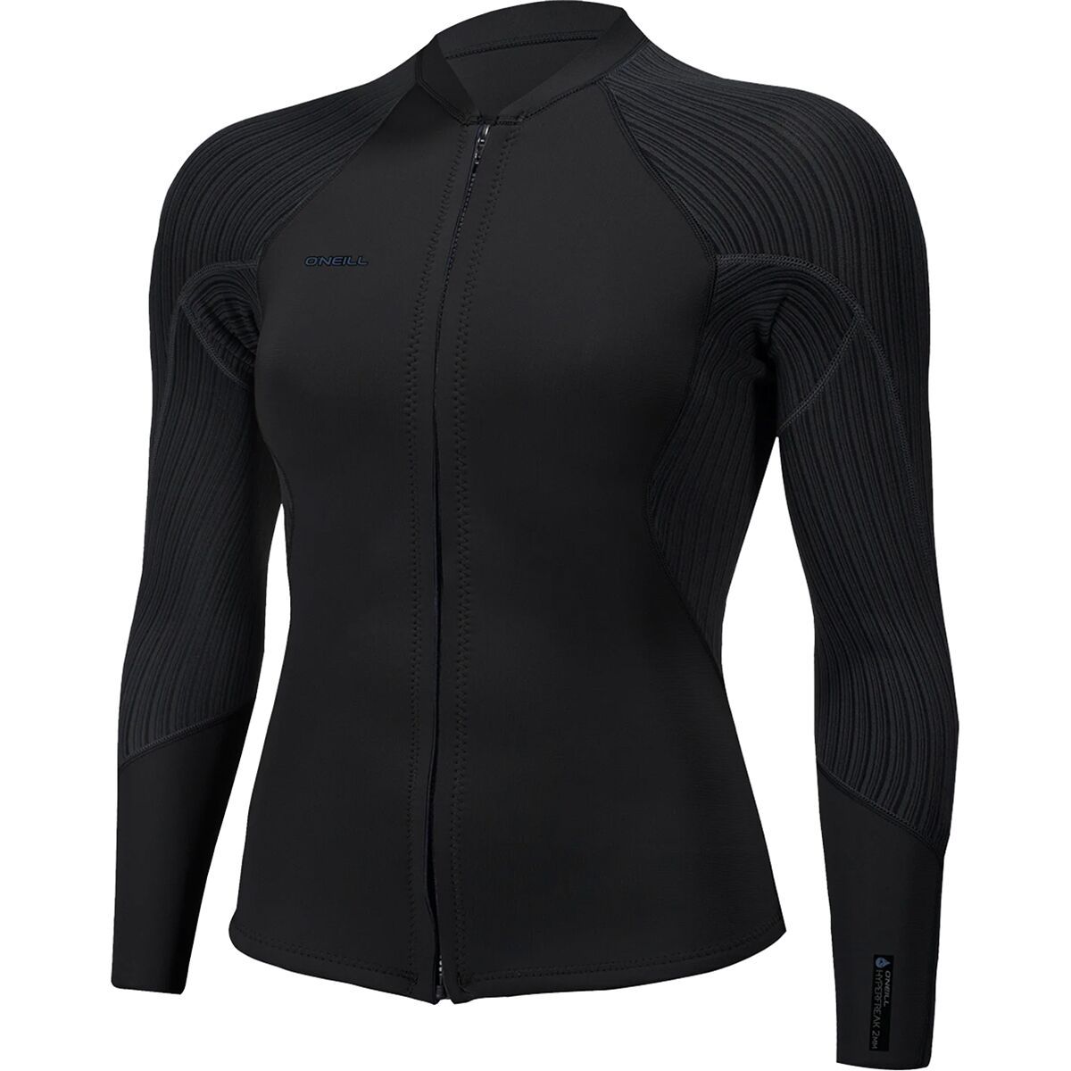 Image of O'Neill Hyperfreak 1.5mm Full-Zip Jacket - Women's Black/Black, 6