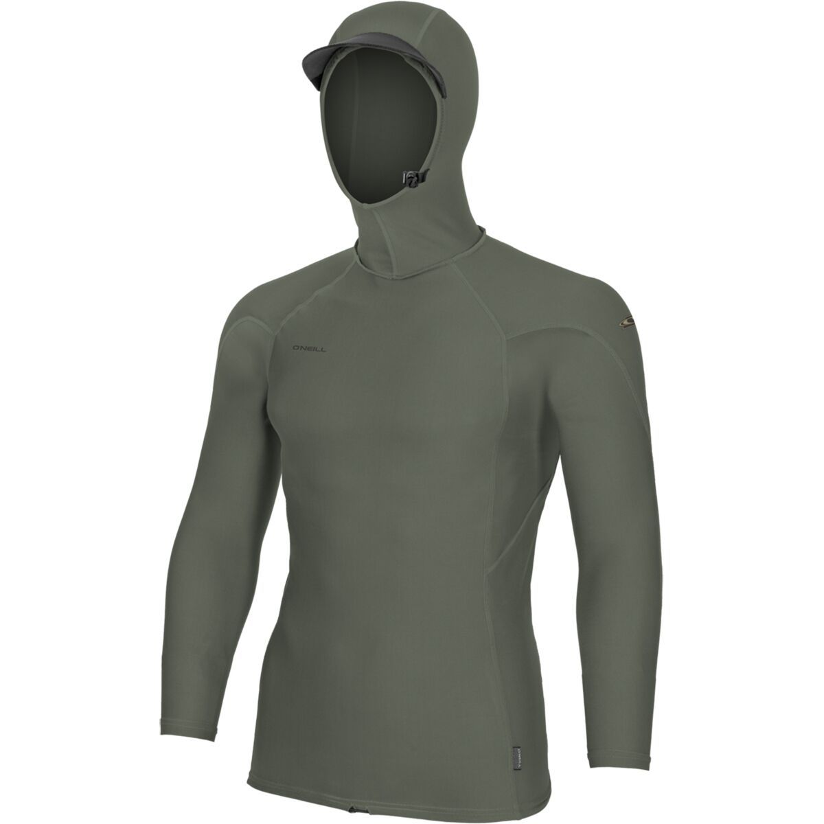 Image of O'Neill Hyperfreak Skins O'Zone Hooded Rashguard - Men's Chimera/Chimera, XXL